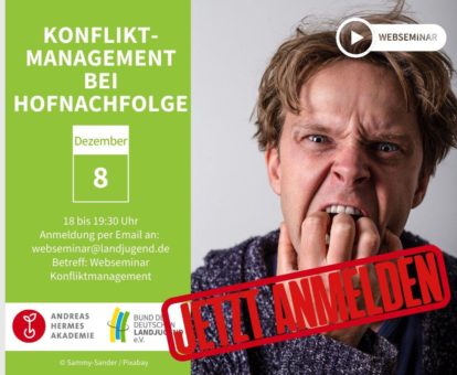 Konfliktmanagement bei Hofnachfolge