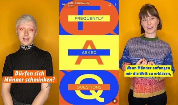 „FAQ“: ARTE beschäftigt sich in Snapchat-Format mit „häufig gestellten Fragen“ und regt UserInnen zur Diskussion an