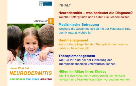 Zum Schulanfang:  Kinder mit Neurodermitis für die Schule stärken