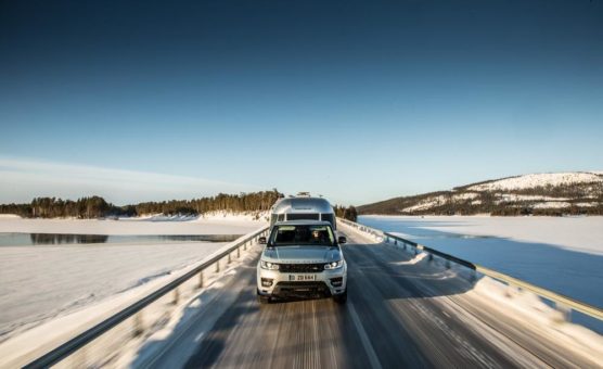 Kann man mit einem Airstream Wohnwagen Wintercamping machen?