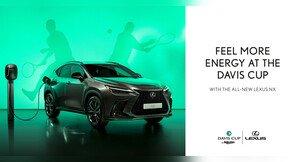 Neuer Lexus NX ist offizielles Fahrzeug der Davis Cup by Rakuten Finals 2021