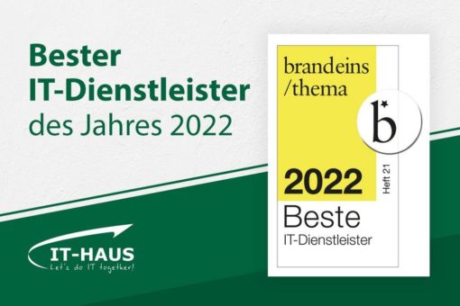 IT-HAUS GmbH erneut unter den besten IT-Dienstleistern Deutschlands