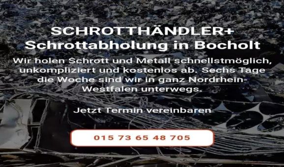 In Bocholt Altmetall loswerden durch mobile Schrottabholung in Bocholt Schrott und Altmetall Entsorgung