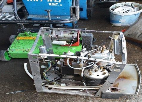 Der mobile Schrotthändler Wuppertal holt Schrott und Altmetall zur Entsorgung