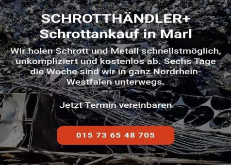 Wir kaufen Ihr Altmetall durch Der Schrottankauf Marl fairer Altmetall Ankauf