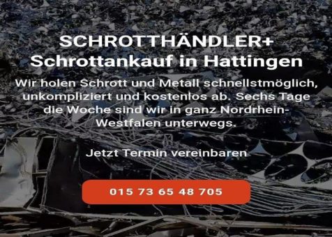 Der Mobile Schrottankauf Hattingen fairer Wir kaufen Ihr Altmetall
