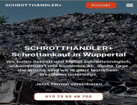 Der Schrottankauf Wuppertal und Umgebung & ob Sie Geschäfts – oder Privatkunde Altmetallankauf
