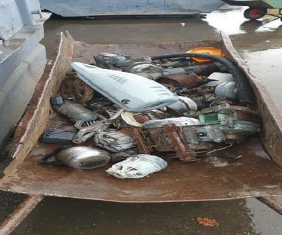 Abholung von Schrott in Bochum