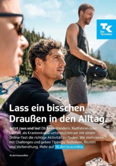 Raus und los: Mit der Techniker draußen mehr entdecken!