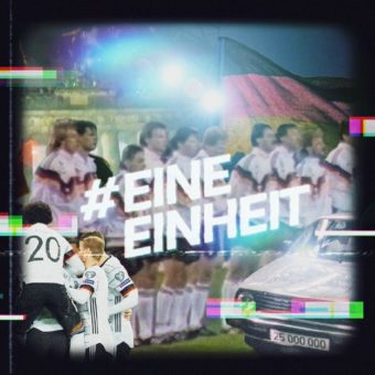 C3 und Volkswagen feiern 30 Jahre deutsche Fußball-Einheit