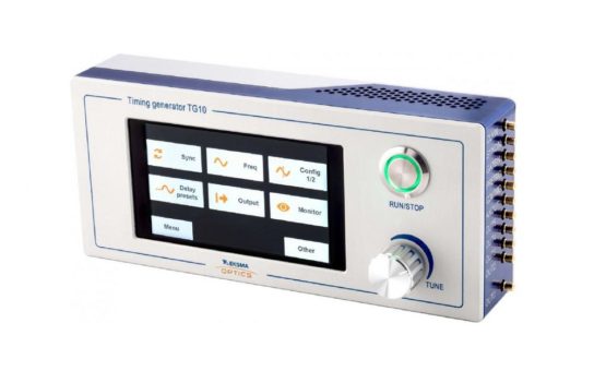 Kompakter, hochpräziser Timing Generator TG10 für die Synchronisierung von Lasersystemen und -komponenten