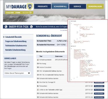 Individuelle Integration unstrukturierter Daten