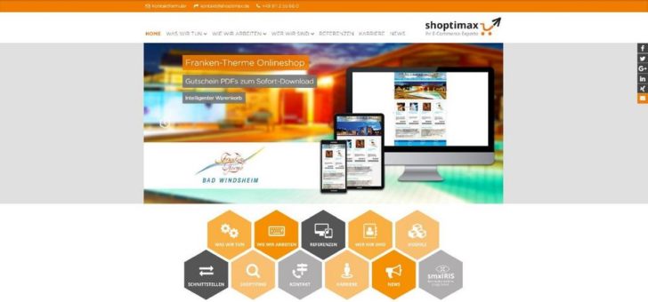 Neuanfang – shoptimax GmbH relauncht Unternehmenswebsite!