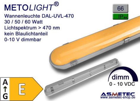 METOLIGHT UVL-Wannenleuchten für ein UV-freies Licht – auch in Kühlräumen!