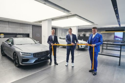 Erster deutscher Polestar Space eröffnet: Schwedische Elektro-Performance-Marke begeistert Düsseldorf