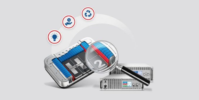 Überzeugende Vorteile beim Testen von Brennstoffzellen:  bidirektionale DC-Stromversorgungen und rückspeisefähige DC‑Lasten von EA Elektro-Automatik