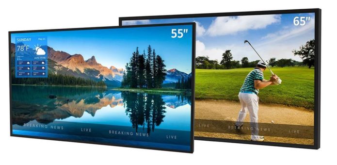 High Bright Outdoor Display 55″ Xtreme von Peerless-AV für höchste Leistung in besonders heißer Umgebung konzipiert