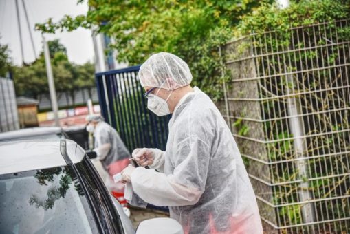 Drive-in mit kostenlosem Bürgertest