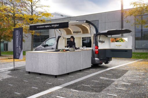 Whirlpool Experience Tour: Neuer Foodtruck von Whirlpool und dem PEUGEOT Design Lab