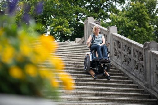 Treppensteigender Elektrorollstuhl neu mit Hilfsmittelnummer