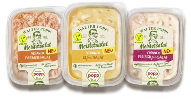 Walter Popps Meistersalate jetzt auch vegan!