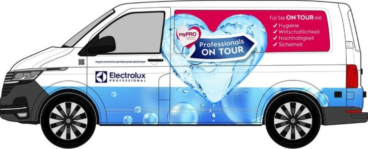 Electrolux Professional „ON TOUR“: myPRO-Lösungen steuern Großhändler an