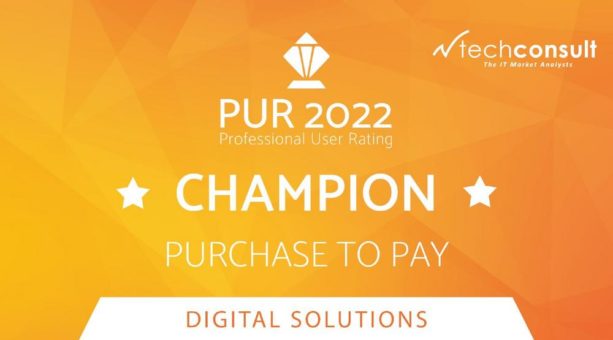 Purchase-to-pay digital – Anwender küren Ceyoniq zum Champion