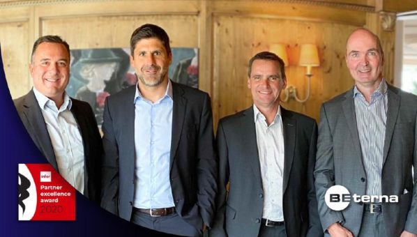 BE-terna wird mit „Infor Business Partner Award 2020″ ausgezeichnet