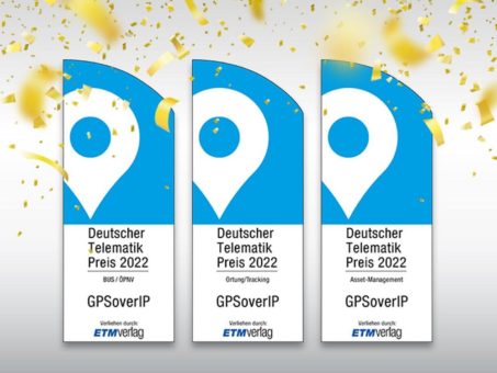 GPSoverIP: Deutscher Telematik Preis 2022 –  4.Erfolg in Reihe!