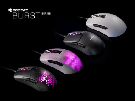 Jetzt erhältlich: ROCCAT Burst Core – Extreme Lightweight Optical Core Gaming Mouse