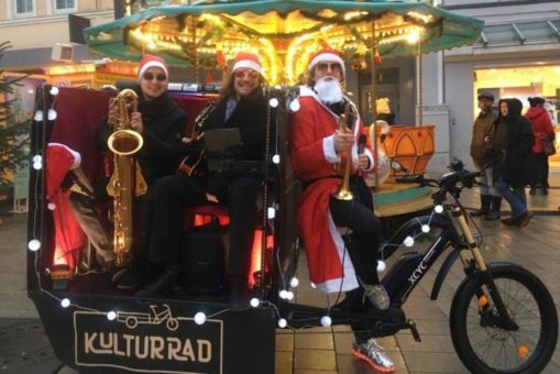 Besinnliche Stimmung mit „Weihnachtlichem Kulturrad“