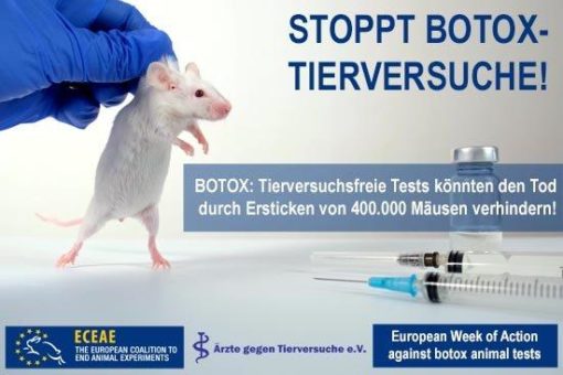 Immer noch grausame Botox-Tierversuche – trotz tierfreier Tests seit 10 Jahren
