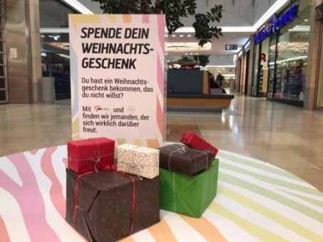Mit unerwünschten Weihnachtsgeschenken Gutes tun: Schönhauser Allee Arcaden sammeln für AWO und affidamento