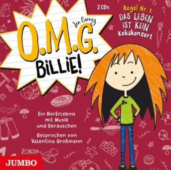 Hörbuch „O.M.G. Billie! – Regel Nr. 1: Das Leben ist kein Kekskonzert“ erscheint am 20. Januar 2022