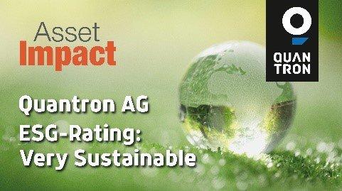 Quantron AG mit hohem ESG-Rating und dem Prädikat „sehr nachhaltig“ ausgezeichnet