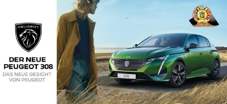 Marktstart des neuen PEUGEOT 308