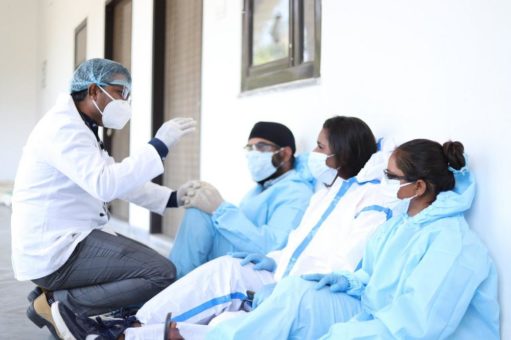 200.000 Schutzmasken für Indien
