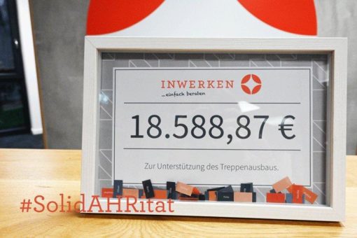 Das 20.000 € Weihnachtsgeschenk: #solidAHRität für Flutopfer