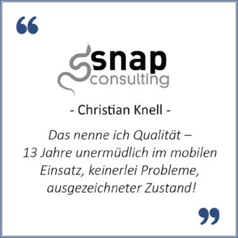 StepOver & snap consulting – ein Unterschriftenpad seit 13 Jahren in Einsatz