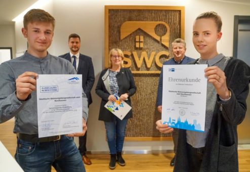 SWG Nordhausen für hervorragende Ausbildung ausgezeichnet