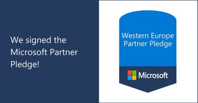 CoPlanner Software und Consulting GmbH unterzeichnet Microsoft Partner Pledge