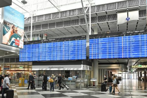 Fluggastzahlen steigen am Münchner Airport um über zwölf Prozent auf rund 12,5 Millionen