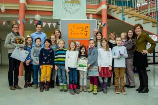 „Haus der kleinen Forscher“: Schule am Hinkelstein gewinnt Forscherraum