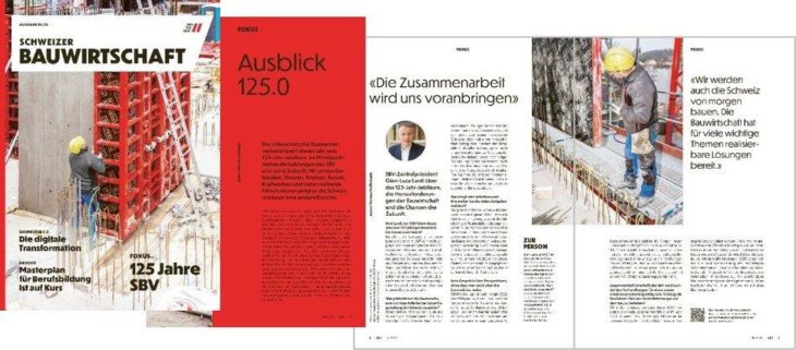 Die «Schweizer Bauwirtschaft» im neuen Kleid