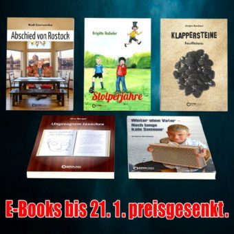 Ein Weiber-Angler, Erinnerung an einen Feuilletonisten und ein Abendbrot für drei Personen – Fünf E-Books von Freitag bis Freitag zum Sonderpreis