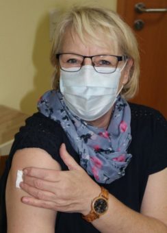 Rund 150 Mitarbeiter des DRK Kreisverbandes Biedenkopf gegen Grippe geimpft
