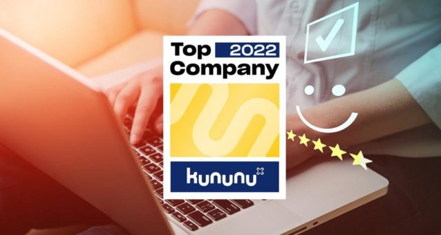 Woodmark ist 2022 unter den 5% der beliebtesten Arbeitgeber bei Kununu
