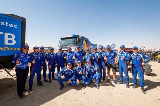 Mit Goodyear-Reifen ausgerüstete Teams belegen die Top 6 Plätze bei der Rallye Dakar sowie zwei weitere Plätze in den Top 10
