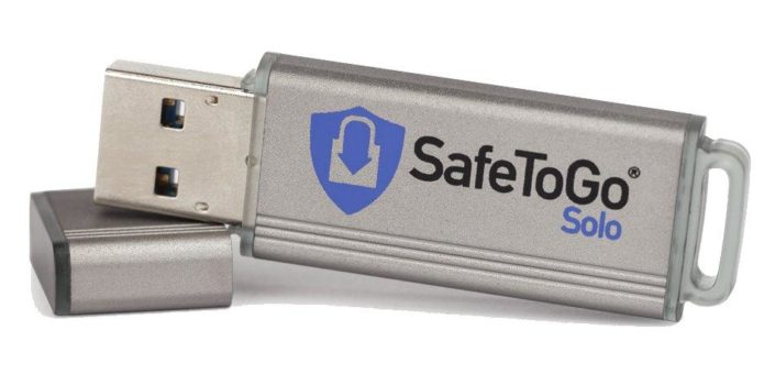 Single, aber sicher: Der neue SafeToGo Solo schützt Daten