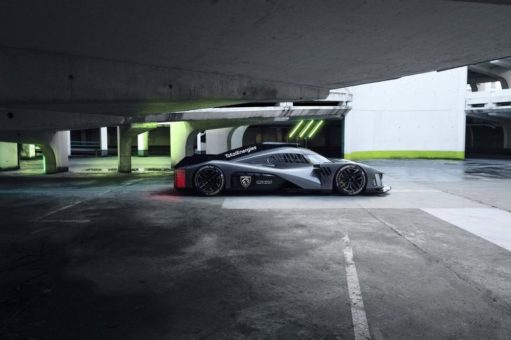 PEUGEOT 9X8 HYBRID Hypercar: Ultimatives Design